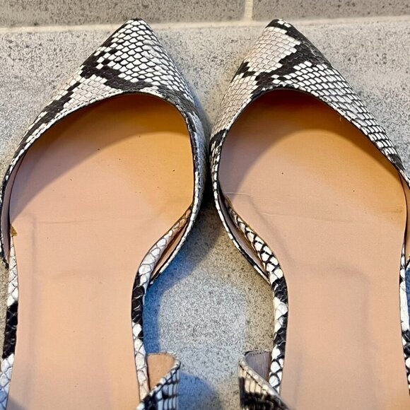 Gravitypope Woman's Convertible Snakeskin Flats Size 9 (40) - Picture 6 of 14